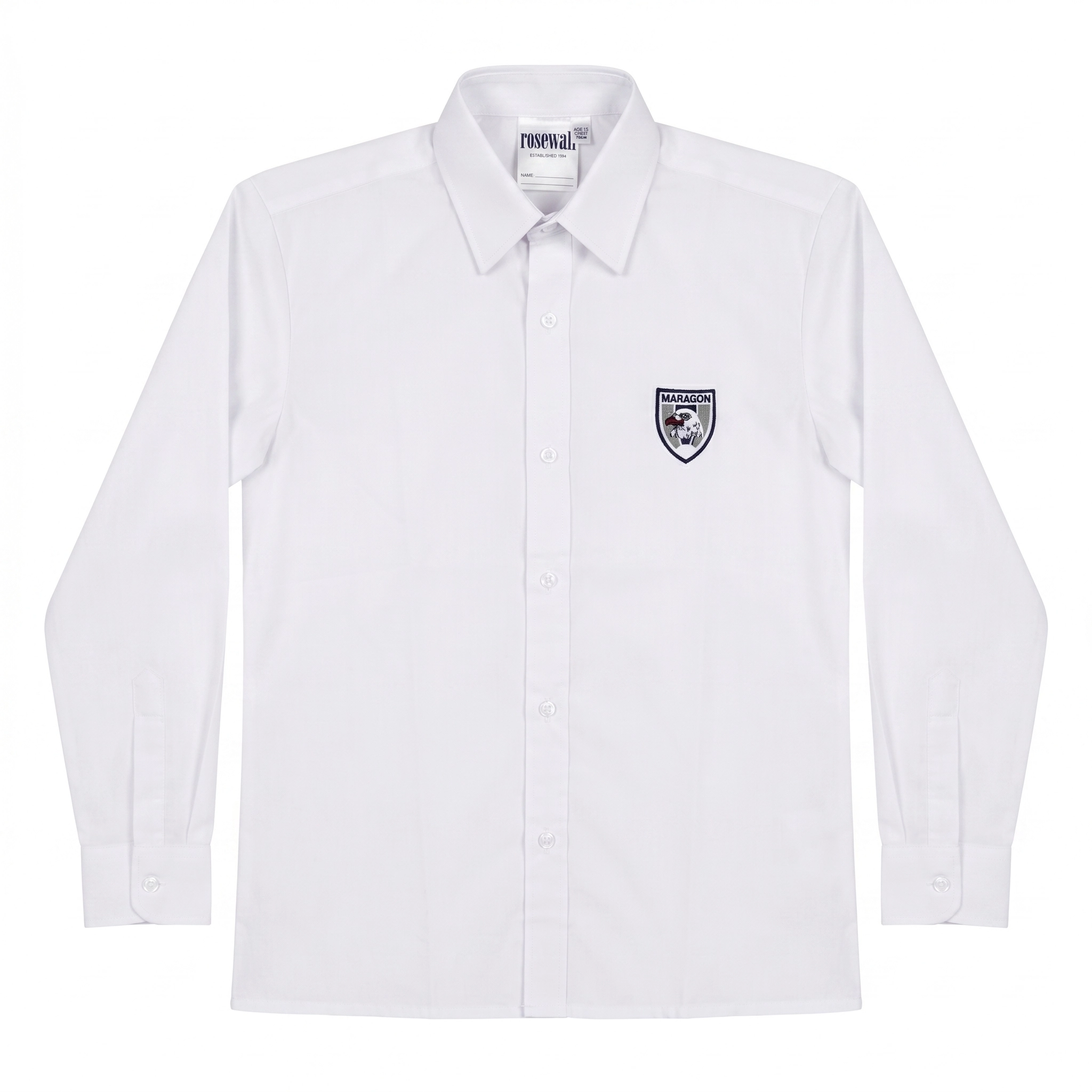 White Long Sleeve Shirt Primary Long Sleeve Shirt - Image 1